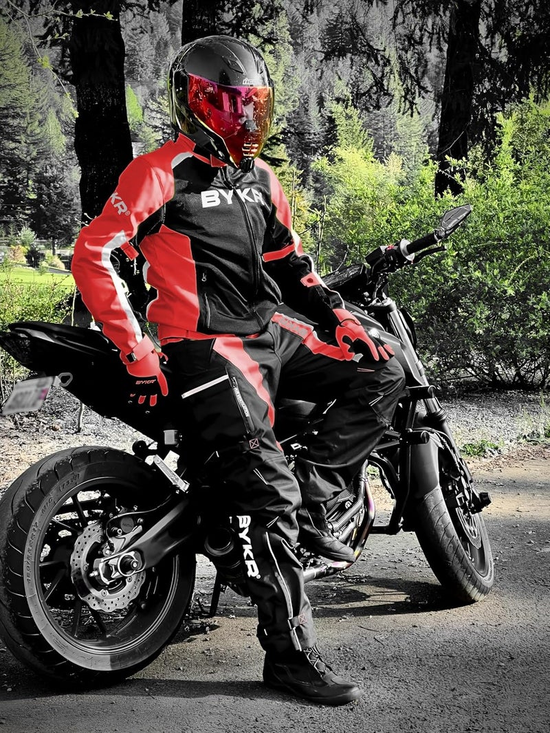 BYKR Motorcycle Pants for Men and Women Armored Cordura Overpants Enduro ATV Dual Sports Motocross Cargo Work Touring - Image 2
